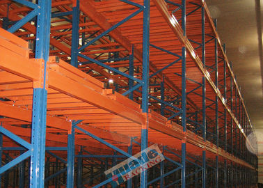 Q235B Steel Storage Racking Heavy Duty Industrial Shelving Max. 5 Deep Pallet