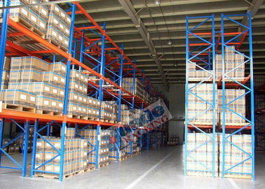 2500 Kg Max Load Pallet Rack Shelving Powder Coating For Third Party Distribution Centers