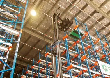 Pallet Radio Shuttle Racking Automated Shelving Systems With Two Motors