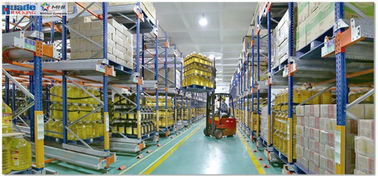 Warehouse High Density Cold Storage System Large Capacity Customized Color