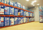 Metal Push Back Rack Industrial Storage Shelves Racks ISO R - Mark Certificated