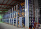 Orange Custom Industrial Rack Mezzanine Steel Structure Space Optimization
