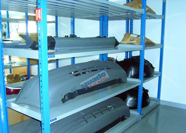 Hot Dip Galvanized Steel Automotive Rack With Multi Layer Mezznanine Floor