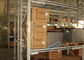 Supply Chain Carton Flow Rack Pallet Racking Shelves Placed Roller / Channel Shaped Bracket