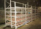 Clear Visibility Pallet Carton Flow Rack SKUs Rotate Automatically For Logistic Distribution Centers