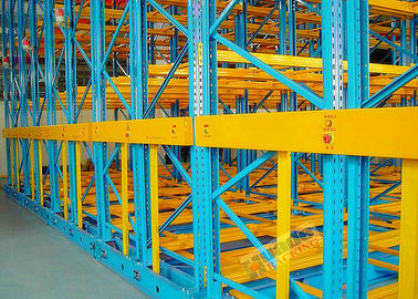 Semi Automated Mobile Storage Racks 2 Aisle Quantities Remote Control