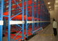 Blue Red Mobile Storage Racks Q235B Custom Pallet Electric Mobile Shelving
