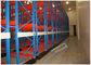 Electric Mobile Shelving Racks , Customized Material Storage Racks ISO CE Certificated