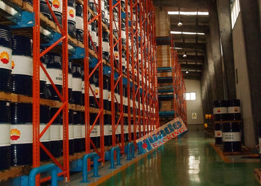 Satellite Shuttle Pallet Racking Shelves 8 - Wheel Type 1500 Kg Max. Capacity