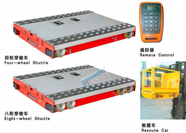 Heavy Load Radio Shuttle Racking , Pallet Shuttle Racking Battery Powered