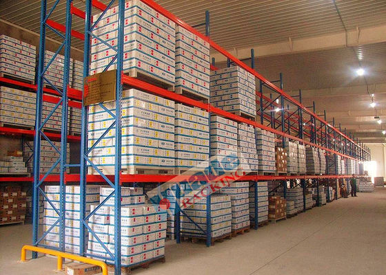 ISO Q235B Pallet Rack Shelving 1500kg Warehouse Racking System