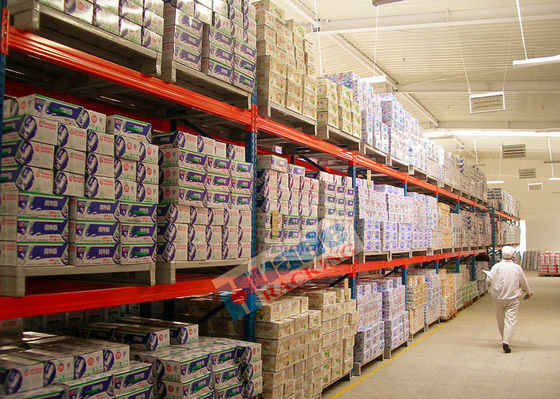 2000kg Heavy Duty Pallet Racks Warehouse Shelving Powder Coating
