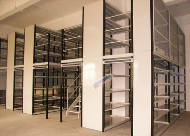 Warehouse Storage Rack Supported Mezzanine Heavy Loading Customized Width ISO9001