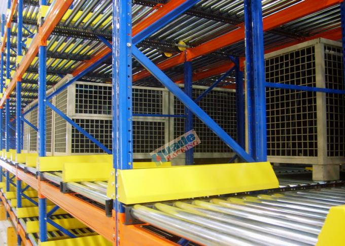 Dynamic Flow Rack Shelving 1500 Kg Per Pallet Warehouse Storage Racks